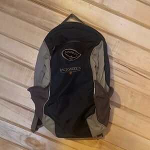 Osprey Black and Gray Blackwood Backpack